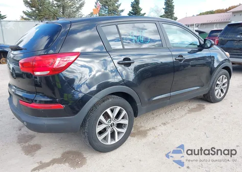 2016 Kia Sportage Lx from USA, damaged, VIN KNDPB3AC4G7832848